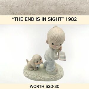 Precious Moments Jonathan & David The End is in Sight Figurine E-9253